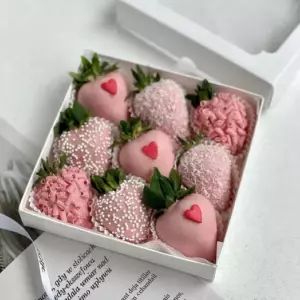 Дополнение к заказу: 🍓Клубника в шоколаде (цена за штуку) — Flowers Place в Баку