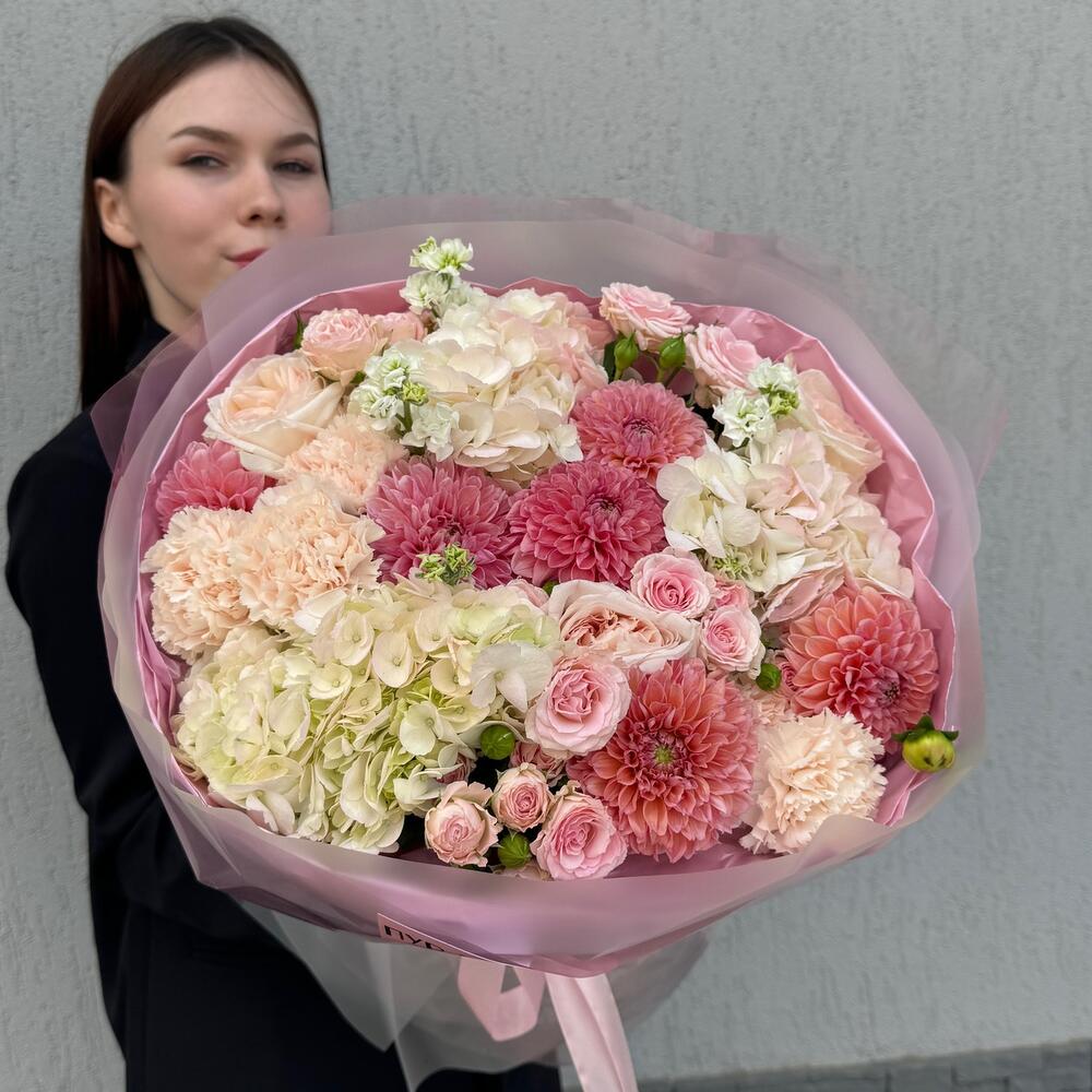 Фото букета: Гортензии — Flowers Place на Пхукете