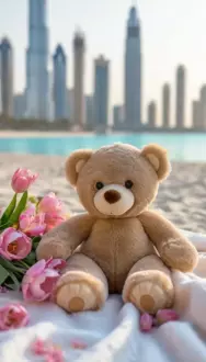 Дополнение к заказу: 🧸 Мягкая игрушка — Flowers Place в Дананге