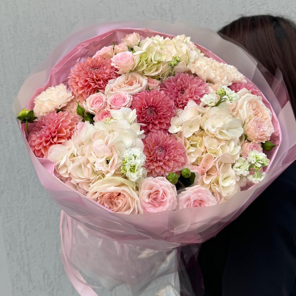 Фото букета 2: Гортензии — Flowers Place на Сейшеллах