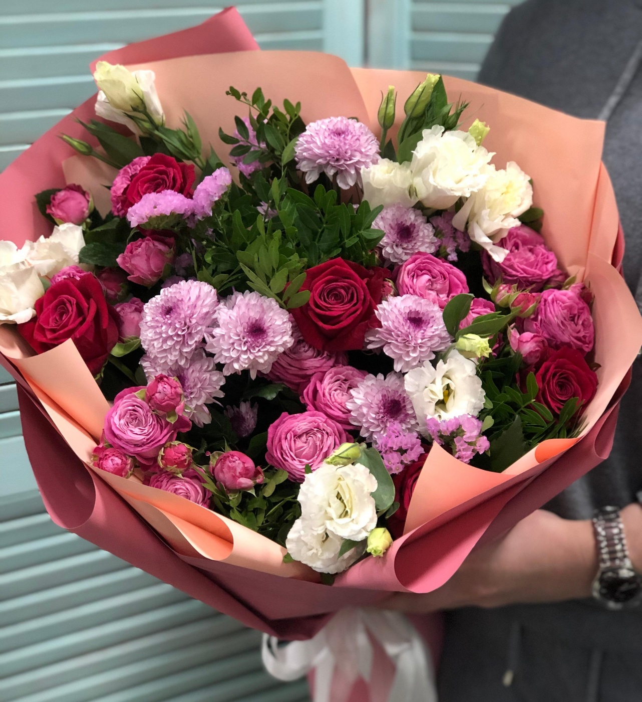 Фото букета 2: Букеты на день рождения — Flowers Place в Дубае