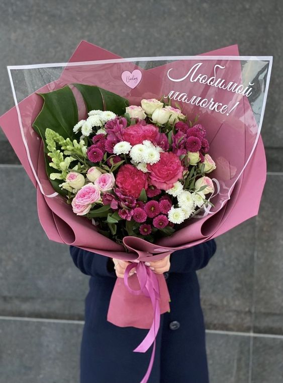 Фото букета: Букеты на день рождения — Flowers Place в Дубае