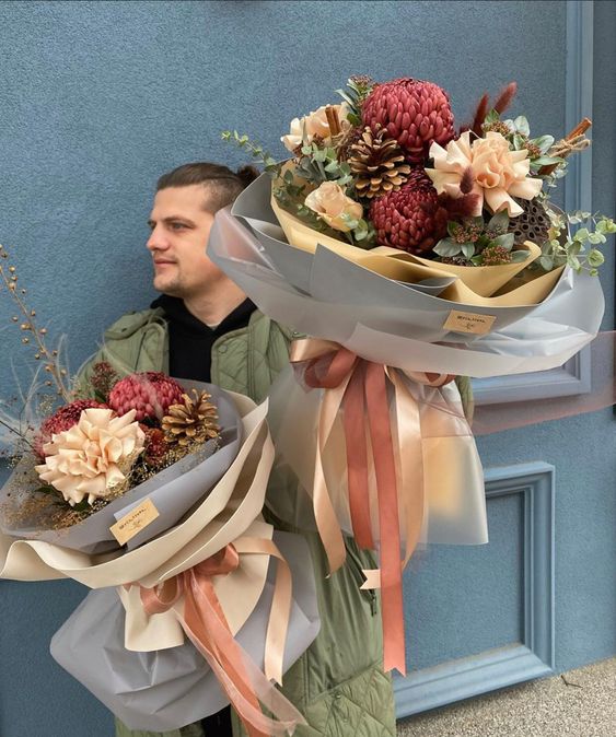 Фото букета: Праздничные букеты — Flowers Place в Бодруме