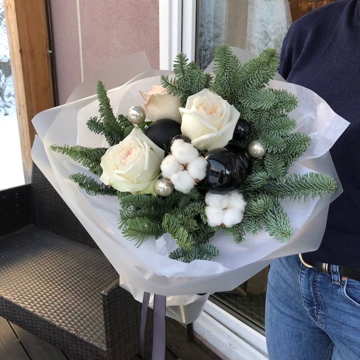 Фото букета: Цветы на новый год — Flowers Place в Паттае