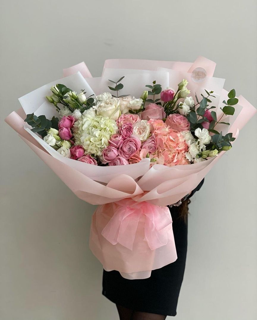 Фото букета: Гортензии — Flowers Place в Нячанге