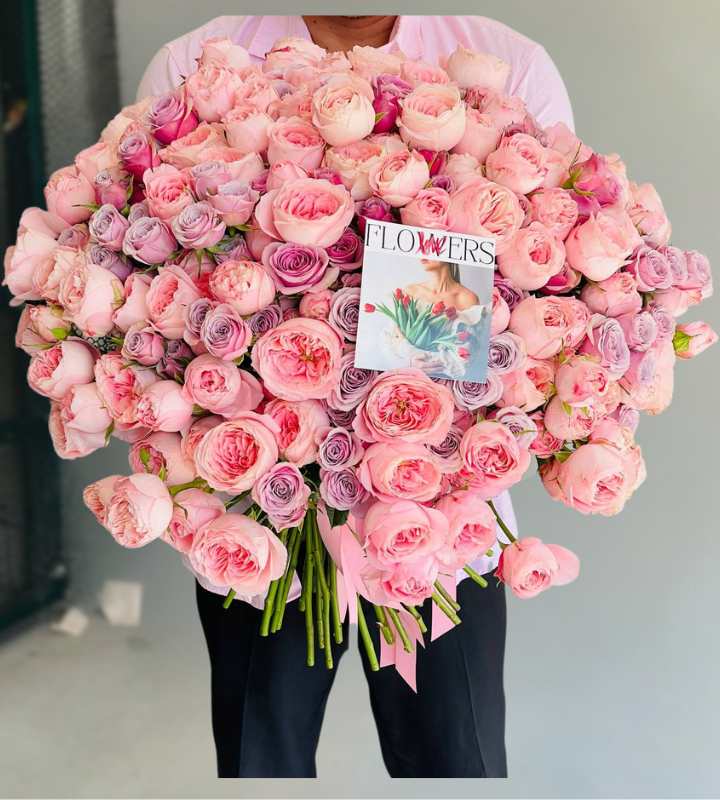 Фото букета: WOW-букеты — Flowers Place в Париже
